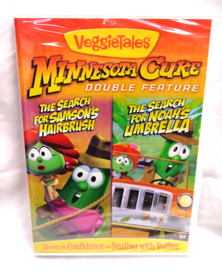Veggietales MINNESOTA CUKE DoubleFeature SAMSON'S HAIRBRUSH Noah's
