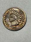 1873 Indian Head One Cent - Open 3, VF Details, KEY DATE!