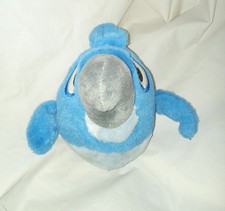 Angry Birds Rio Plush Bird Blu Blue Macaw Parrot 2011 NO SOUND 7" Inch Toucan