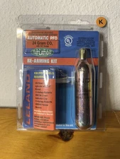 LELAND Inflatable Life Jacket Rearming Kit, Automatic, 24 g., 1/2" Bayonet