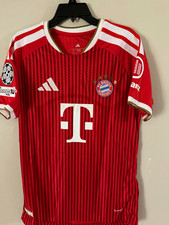 adidas Bayern Munich Men’s Soccer Jersey Red/White Size - S & M