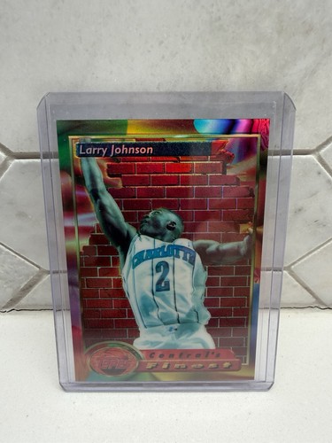 Larry Johnson [Refractor] #109 1993 Finest card