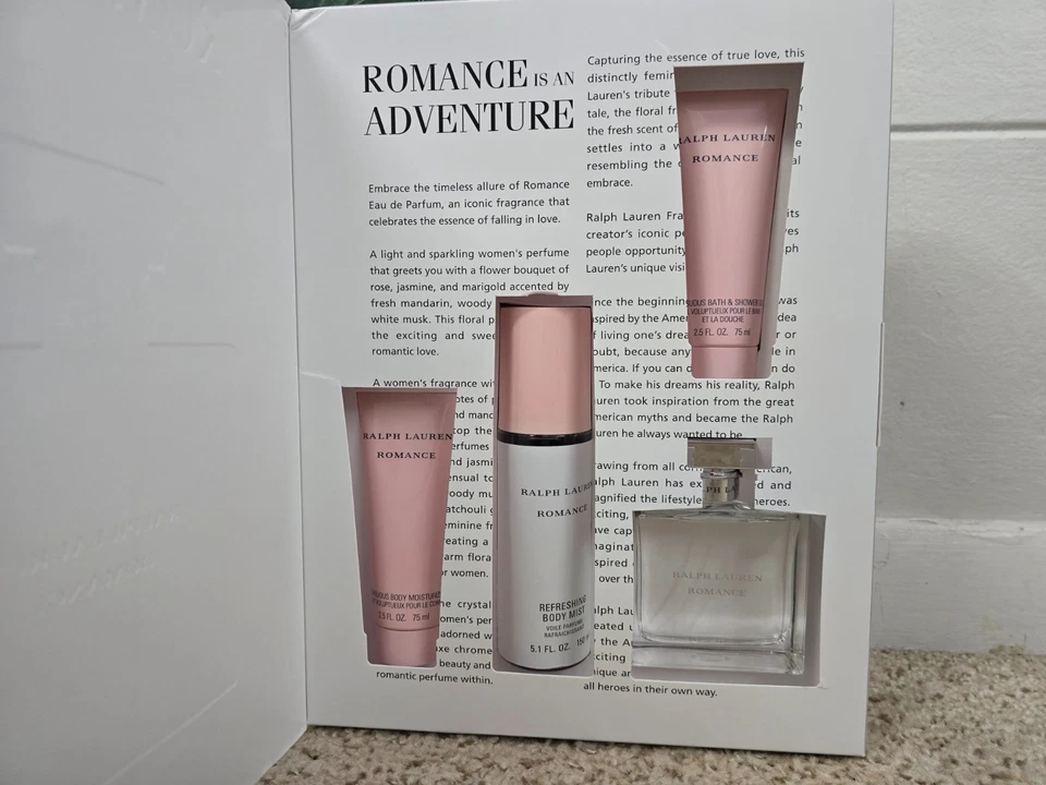 Romance Eau de Parfum por Ralph Lauren - Conjunto de presente 4 peças - Imagem 2 de 2