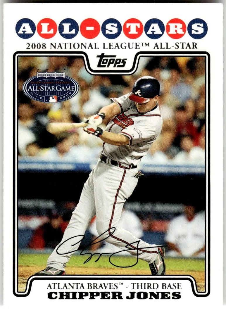 Chipper Jones trading card