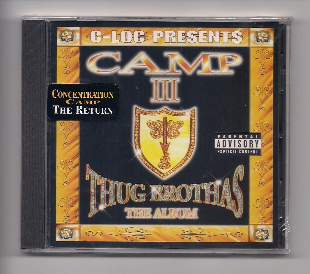CAMP III - Thug brothas - The album CD SEALED rare C-Loc Records