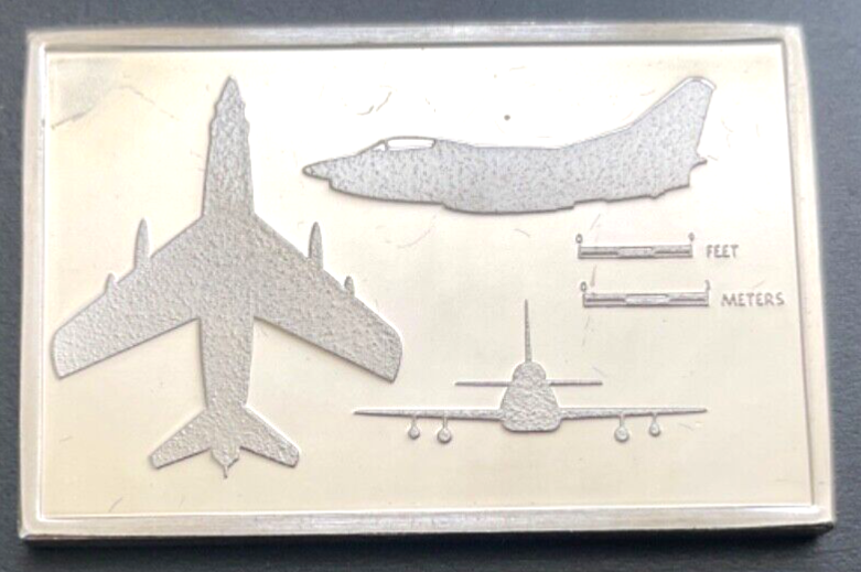 Fiat G.91 Aircraft Silver Bar | eBay