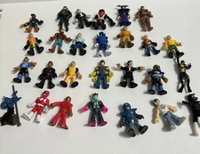 Lot Of 26 Fisher Price Imaginext And Other 3 Inch Action Figures + Accessories