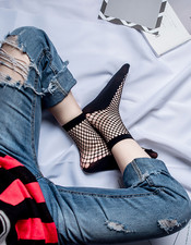 Unbranded Fishnet Socks for Women for sale | eBay