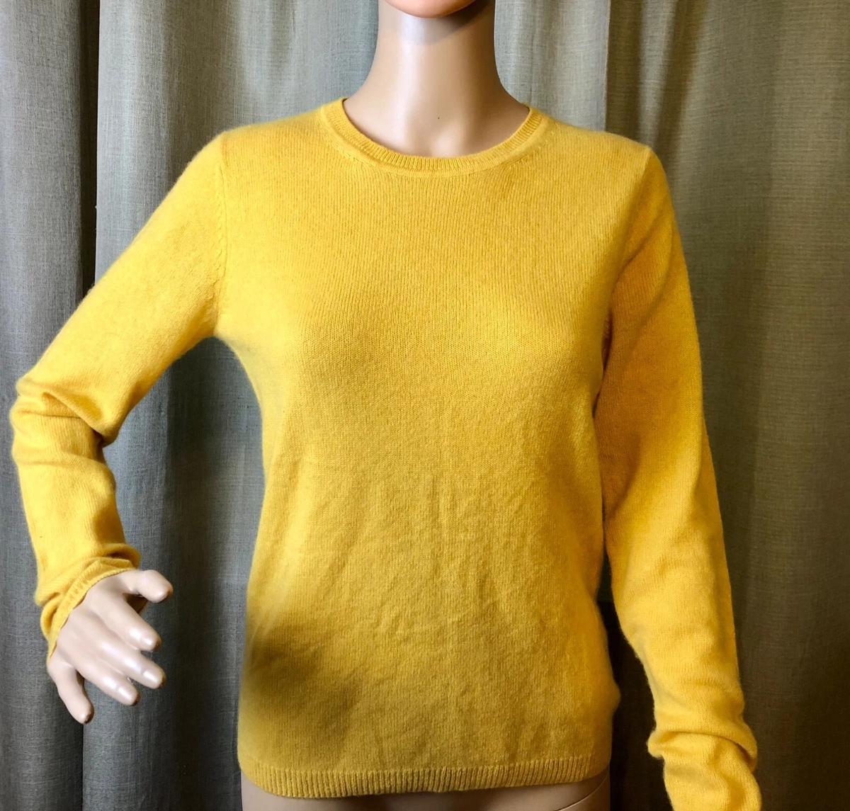 Ellen tracy top 100 cashmere sweater