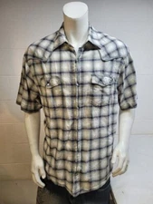 Route 66 casual short sleeve button up shirt l / we2675 r1 t5
