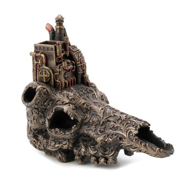 Veronese Design 8.3 H Steampunk Machinarium On Top Of