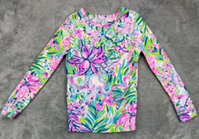 Lily Pulitzer Girl's Mini Sammy Pajama Top Long Sleeve Size 6