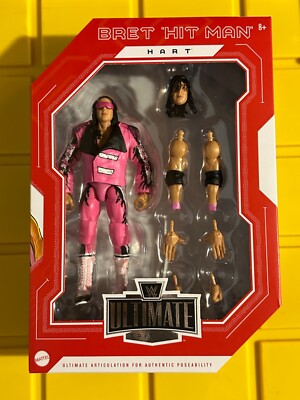 Mattel WWE Ultimate Edition Bret ''Hit Man'' Hart (Target Exclusive) IN HAND!!!