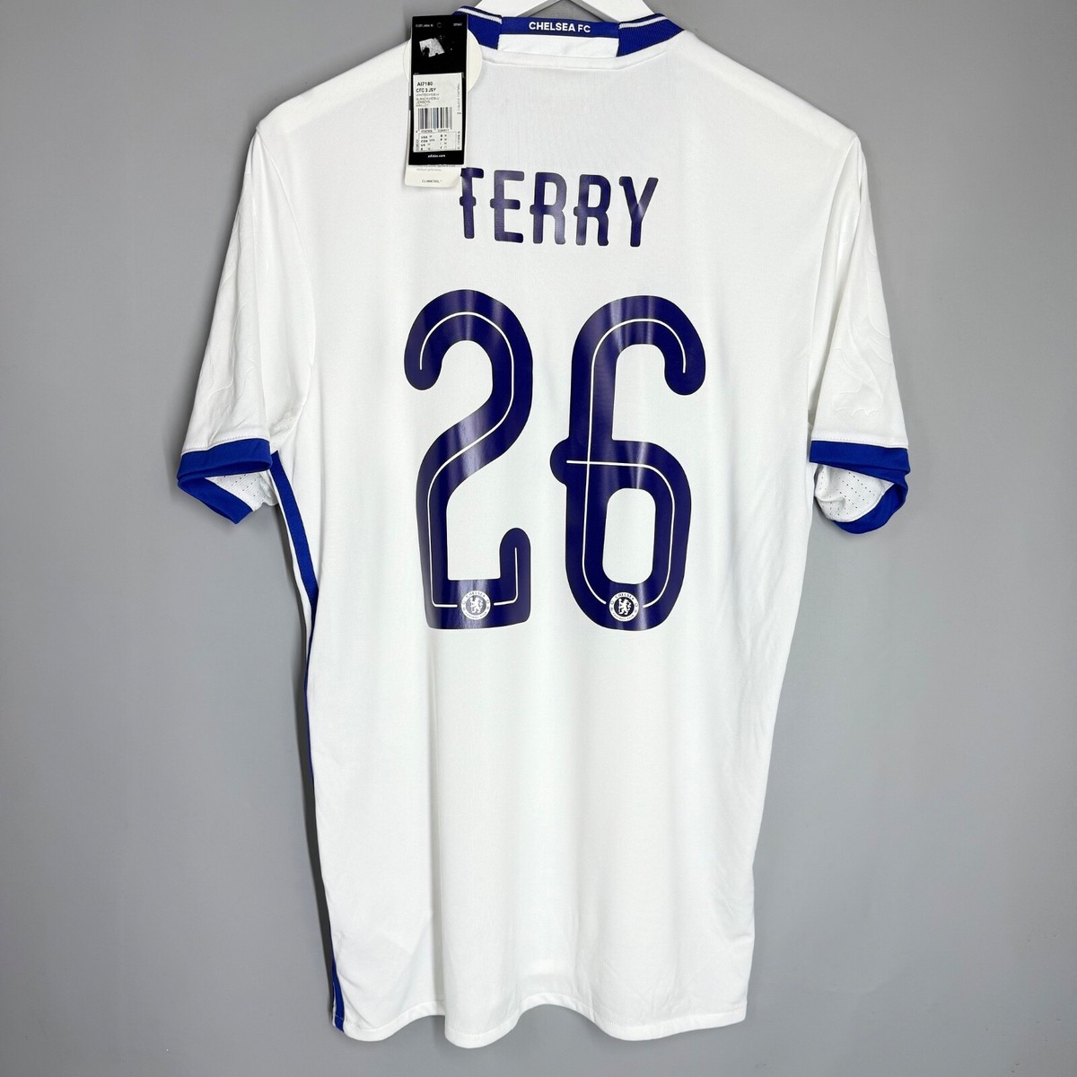 BNWT CHELSEA 2016 2017 THIRD FOOTBAL SHIRT SOCCER JERSEY ADIDAS