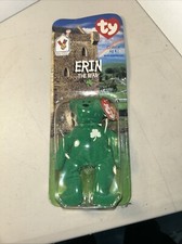 Rare 1999 McDonald's Ty Beanie Baby Erin the Bear (Canadian Edition) - Sealed