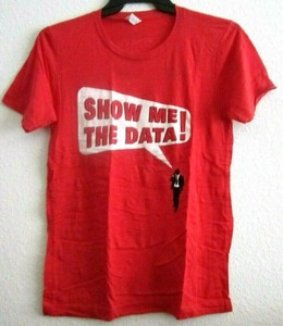 red basic tee