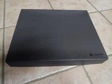 WONDERFUL LEED's  BLACK LEATHER  LG  ORGANIZER, DAILY PLANNER #2