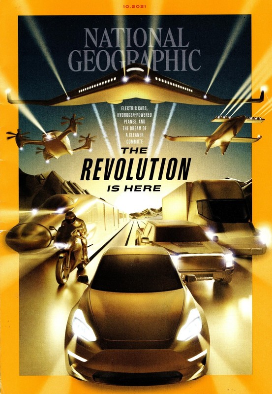 National Geographic Magazine - October 2021 - Feat. "The Revolution Is Here"