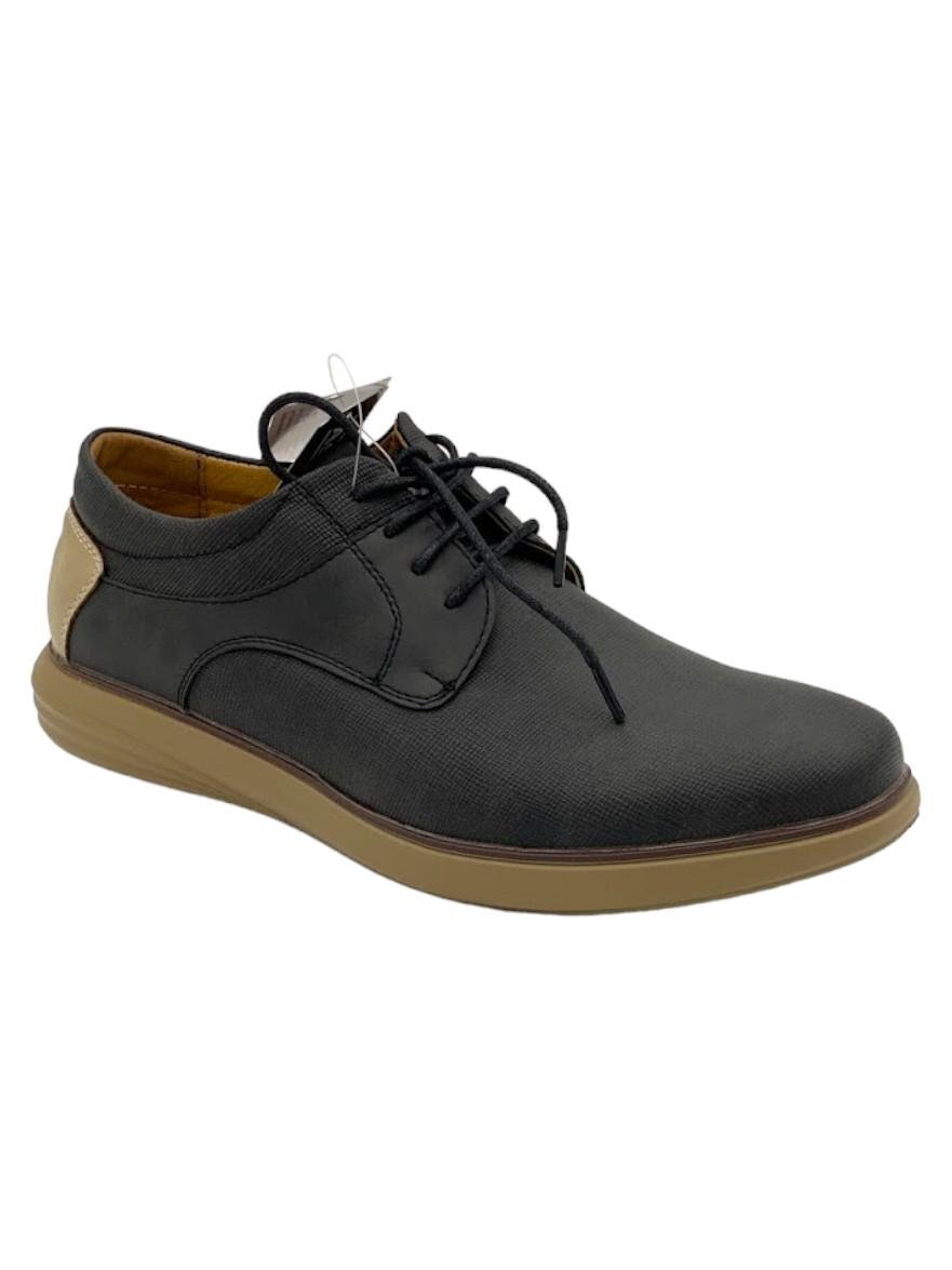 Повседневные оксфорды Aston Marc Mens Durant черного цвета
