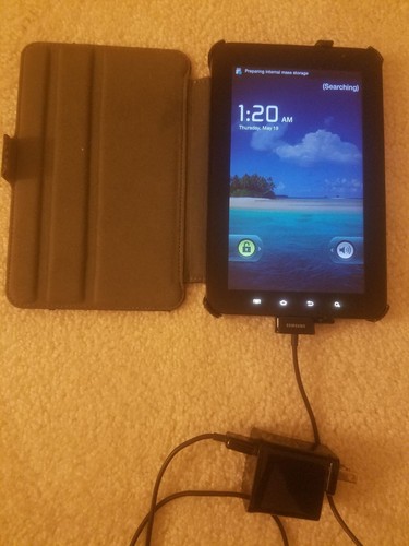 Samsung Galaxy Tab SGH-T849 16GB, Wi-Fi 3G (T-Mobile), 7in - Black - Afbeelding 4 van 12