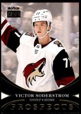 2020-21 Skybox Metal Universe Premium Prospects #PP-27 Victor Soderstrom Arizona