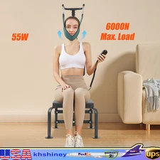 Cervical Neck Traction Device Collar Brace Support Pain Relief Stretcher Therapy