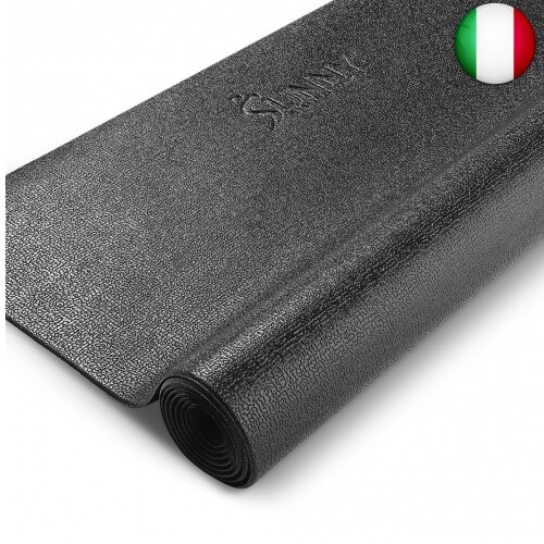 Sunny Health and Fitness Tappetino per Tapis Roulant Nero di Media Dimensione,