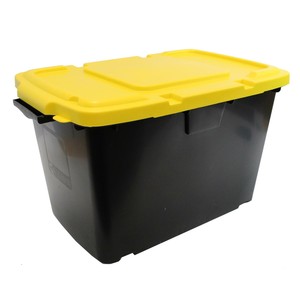 storage bin yellow lid