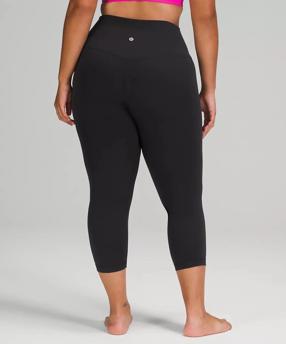 Lululemon Align Super High-Rise Crop 21 Black Size 6