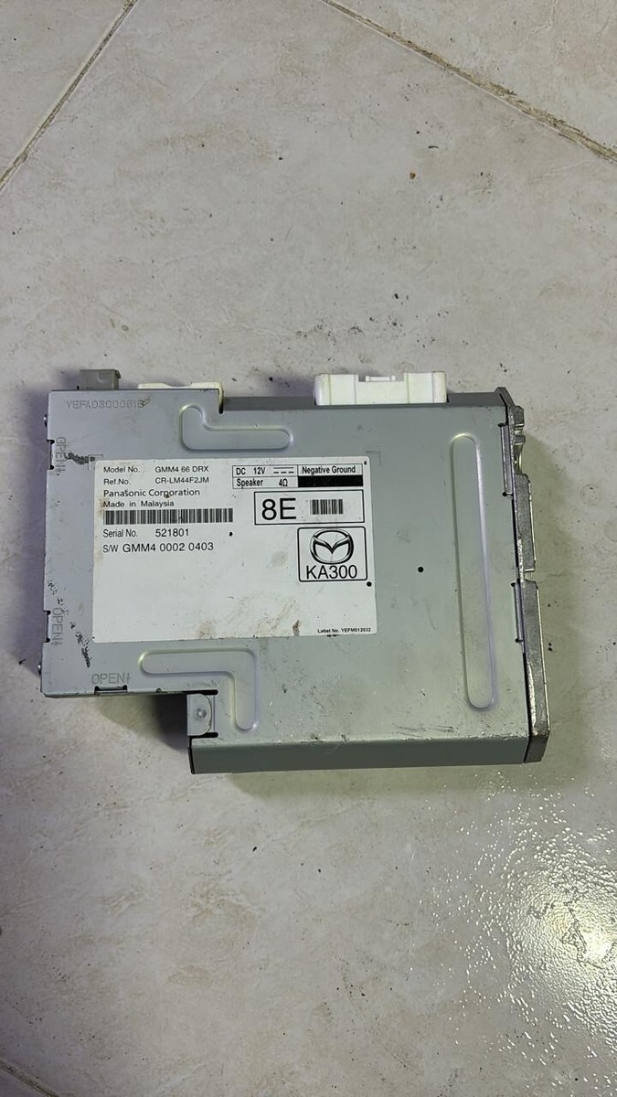 MAZDA 6 2014 2018 OEM Tuner Auto Visual Amplifier Unit GMM466DRX