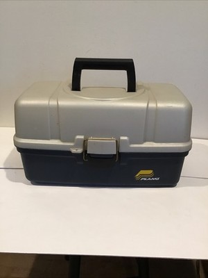 Plano Three Tray Fishing Tackle Box Model: 6133-06 Green  18'' Long x 9.5'' x 9''