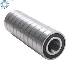 20x42x12mm Ball Bearing 6004 2RS C3 10 Pieces Premium Rubber Sealed Bearings