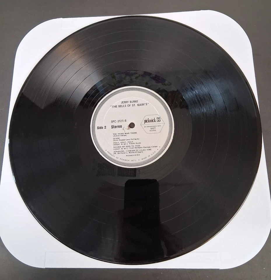 The Bells of St. Mary's Vinyl Record Jerry Burke SPC-3121 Lawrence Welk VTG 1968 Foto 4 de 4