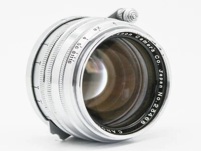 [Exc+3/Tout fonctionne] Objectif Canon 50 mm f/1,5 LTM L39 Leica à monture vi... - Photo 1/4
