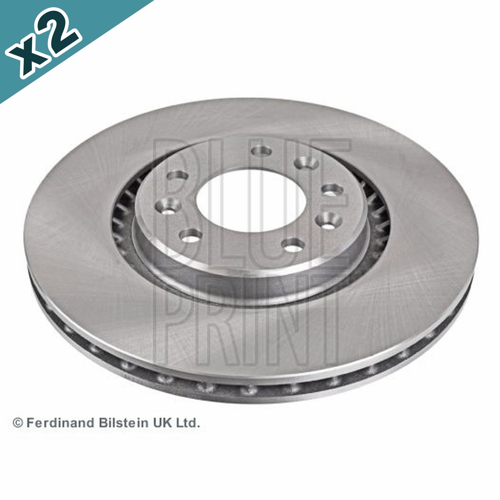 Blueprint ADT343319 Brake Disc Rear Fits Citroen Opel Peugeot Toyota Vauxhall