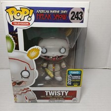 Funko POP! AHS Freak Show #243 Twisty 2015 Summer Con Exclusive DAMAGED Box