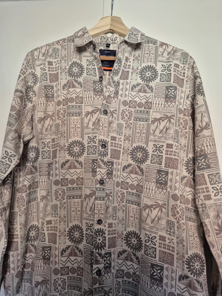 Mens 100% Cotton Rude Jeans Long Sleeve Shirt XL Excellent Condition - Image 2 of 4