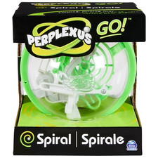Perplexus GO Spiral, Compact Challenging Puzzle Maze Skill Game Go Green NEW 
