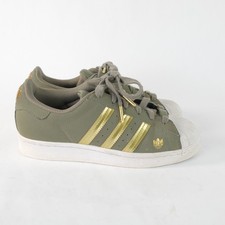 adidas gazelle silver green womens Adidas Kids' Superstar J Shoes