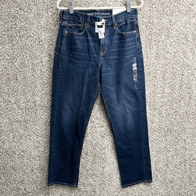American Eagle Jeans Women s 8L Stretch Super High-Rise Denim Stretch Ankle Stra
