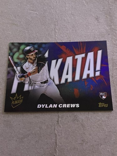 Dylan Crews #PLAK-43 — 2025 Topps Legendary Plakata baseball card