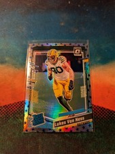 2023 Panini Donruss Optic - Rated Rookie Lukas Van Ness #240 Stars Prizm (RC)