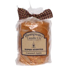 Thompson's Candle Co Caramel Apple Pillar Candles