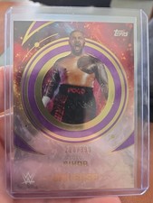 SOLO SIKOA Purple Glass /399 2025 Topps Universe WWE #89