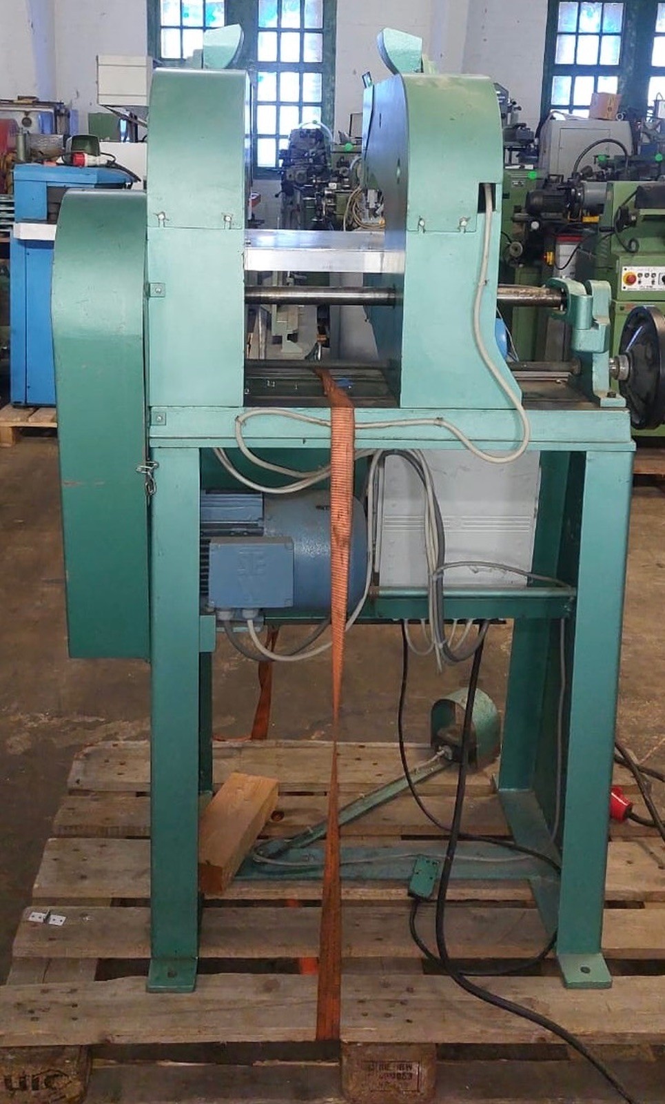 ARNO-Maskiner AB Typ 2002 Doppelkopf-Drahtheftmaschine – Flach- & Sattelhefter – Bild 2