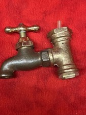 VINTAGE BRASS SPIGOT FAUCET k22