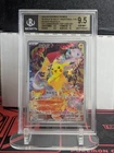 BGS 9.5 GEM MINT | Pikachu | 153/SV-P | CHINESE Full Art Promo | 5th Anniversary