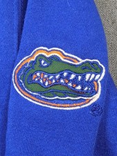 Stadium Athletics Florida Gators Hooded Sweatshirt Blue Men's XL LS Full Zip