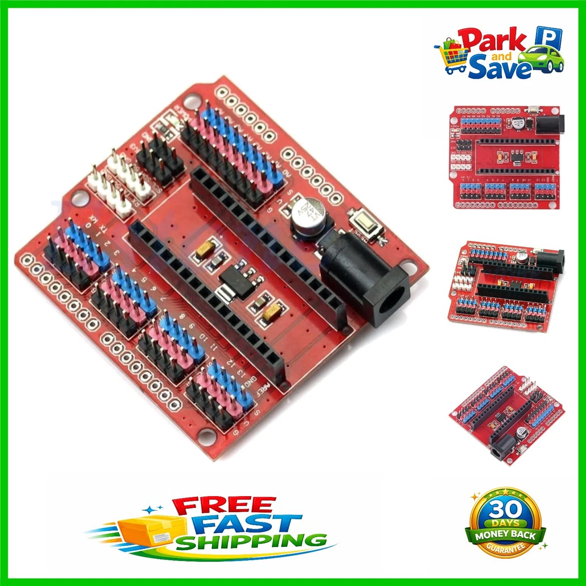 8 stuks PCF8574 IO uitbreidingskaart I/O-Expander I2C bus evaluatie-ontwikkelingsmodule PCF8574