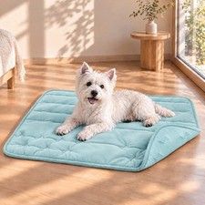 Vagascape Dog Crate Pad, Reversible Warm/Cooling Mat for Dogs, 35" x 23" Medium